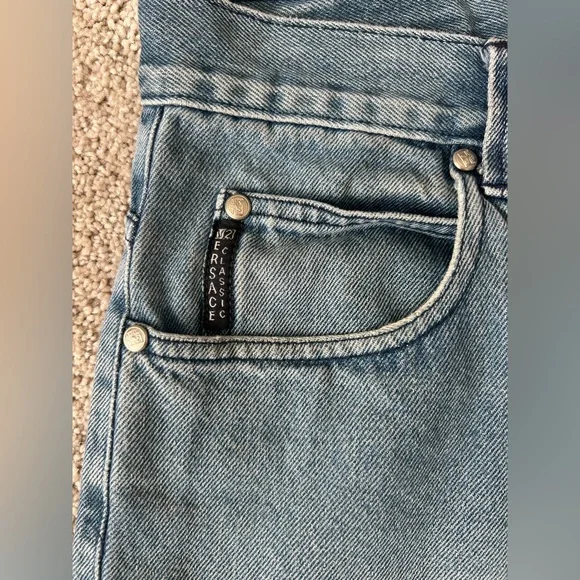 Vintage Versace Classic Denim Jeans size 34 - Picture 9 of 17